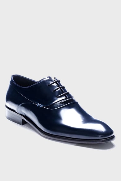 ΠΑΠΟΥΤΣΙΑ PER LA MODA(Λουστρίνια) - BLUE